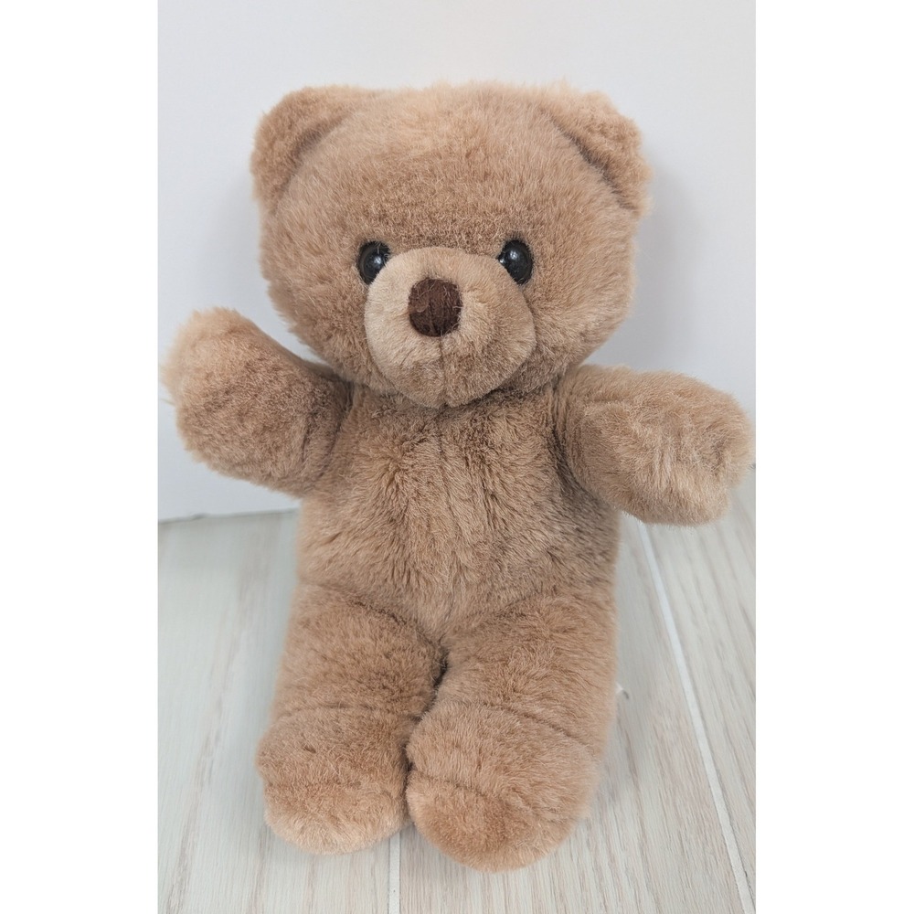 Douglas Small Teddy Bear Little Cuddlers Plush Brown Vintage 1992